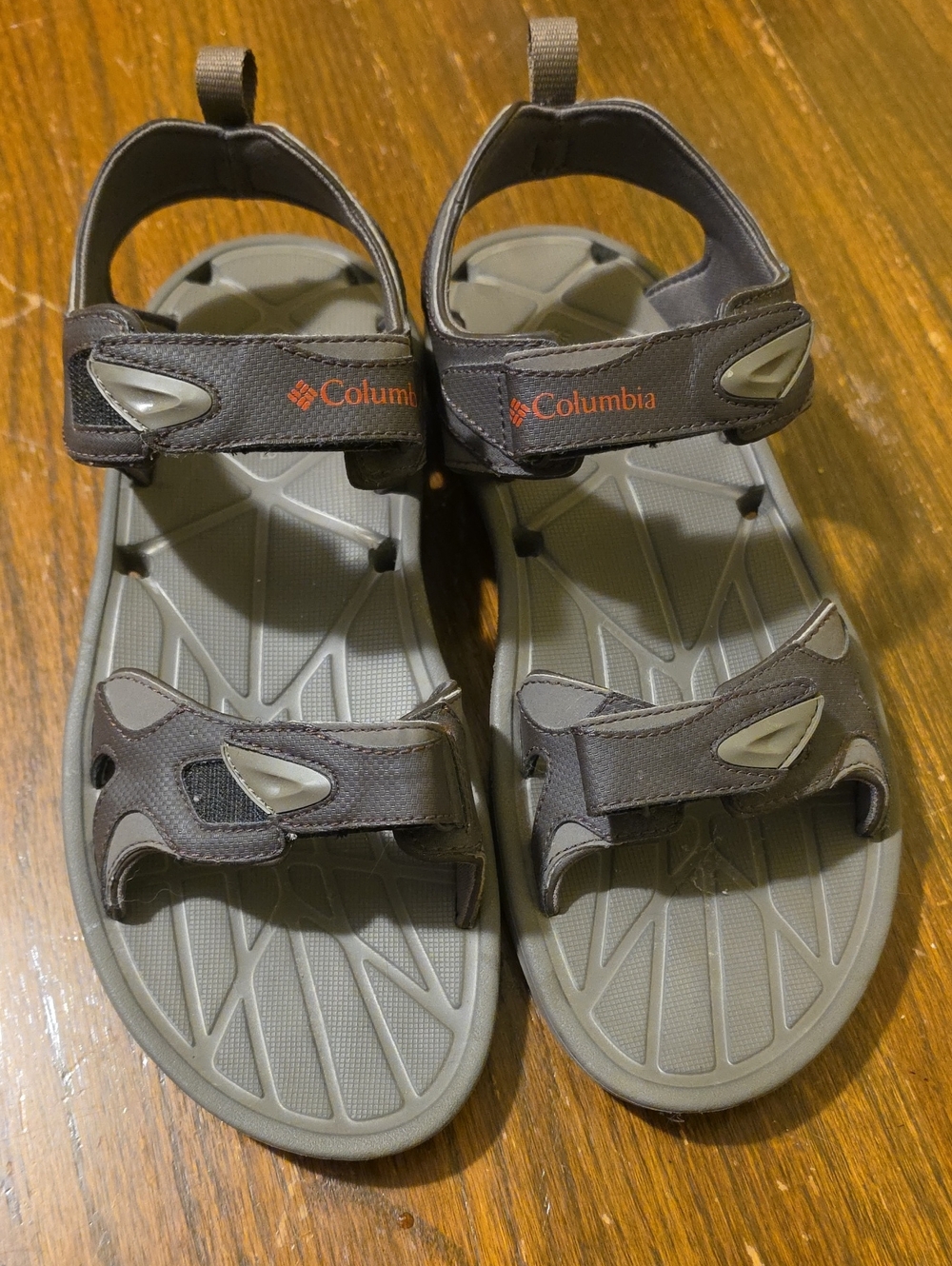 Columbia Men's Brown Sport Sandals - Adjustable Straps